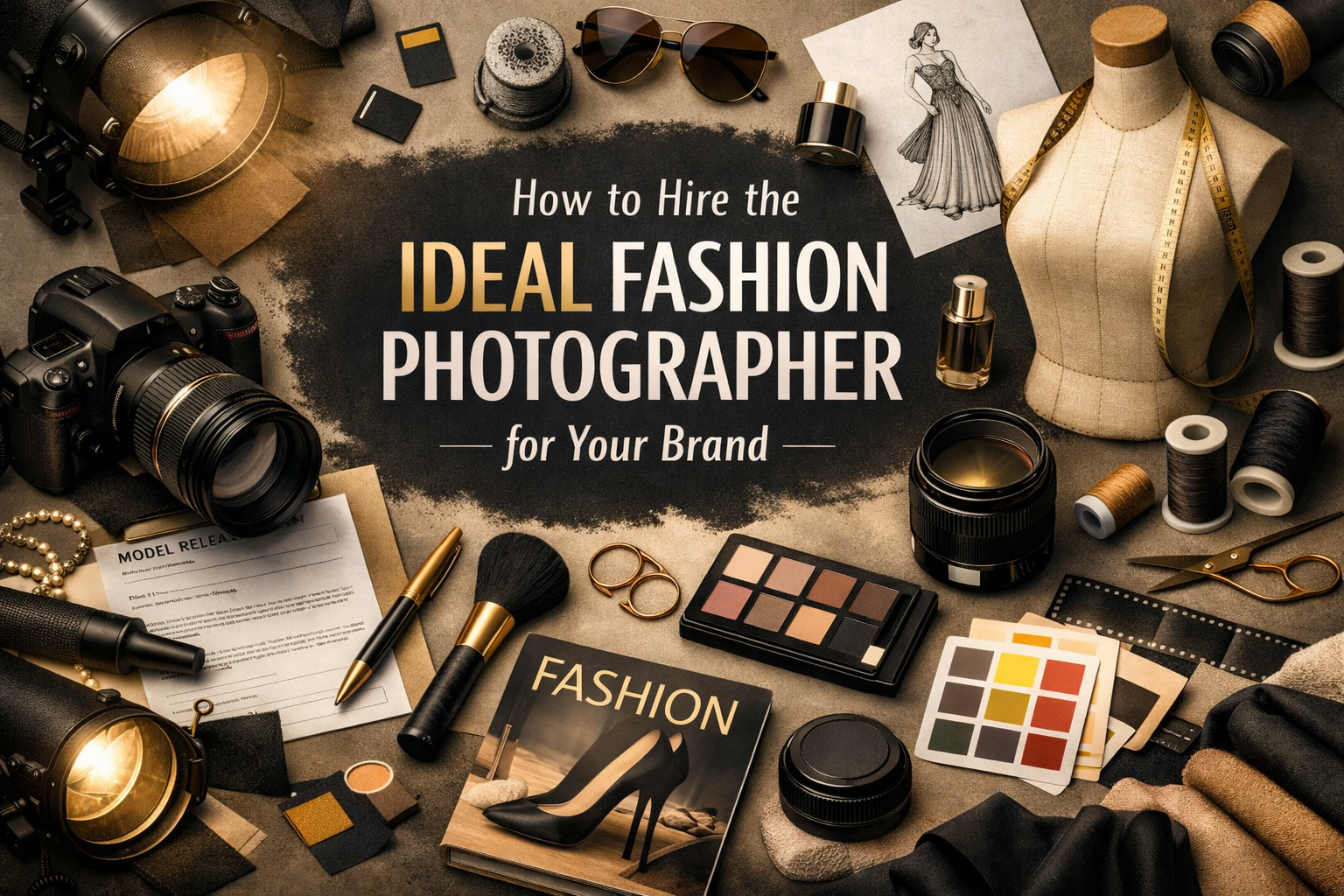 How to Hire the Ideal Fashion Photographer for Your Brand - hints, suggestions and much more on our blog